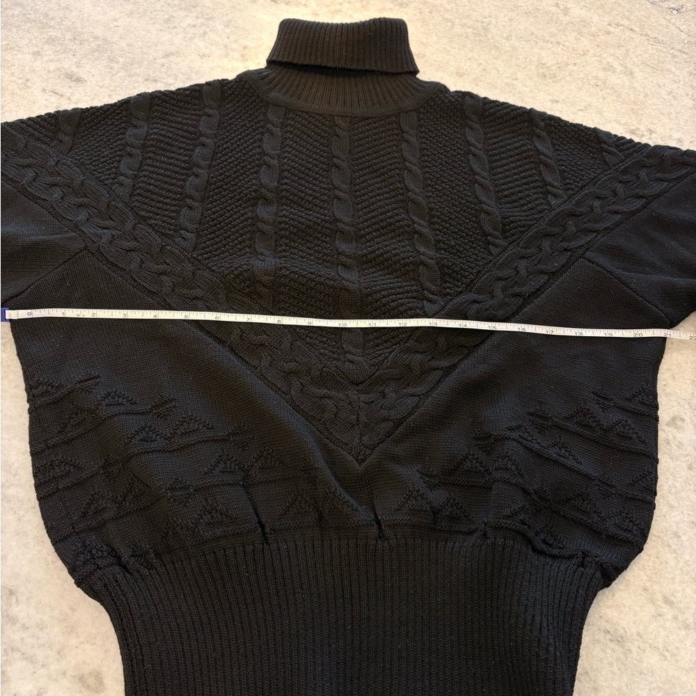 Bogner Knit Turtleneck Sweater, M - Picture 12 of 16